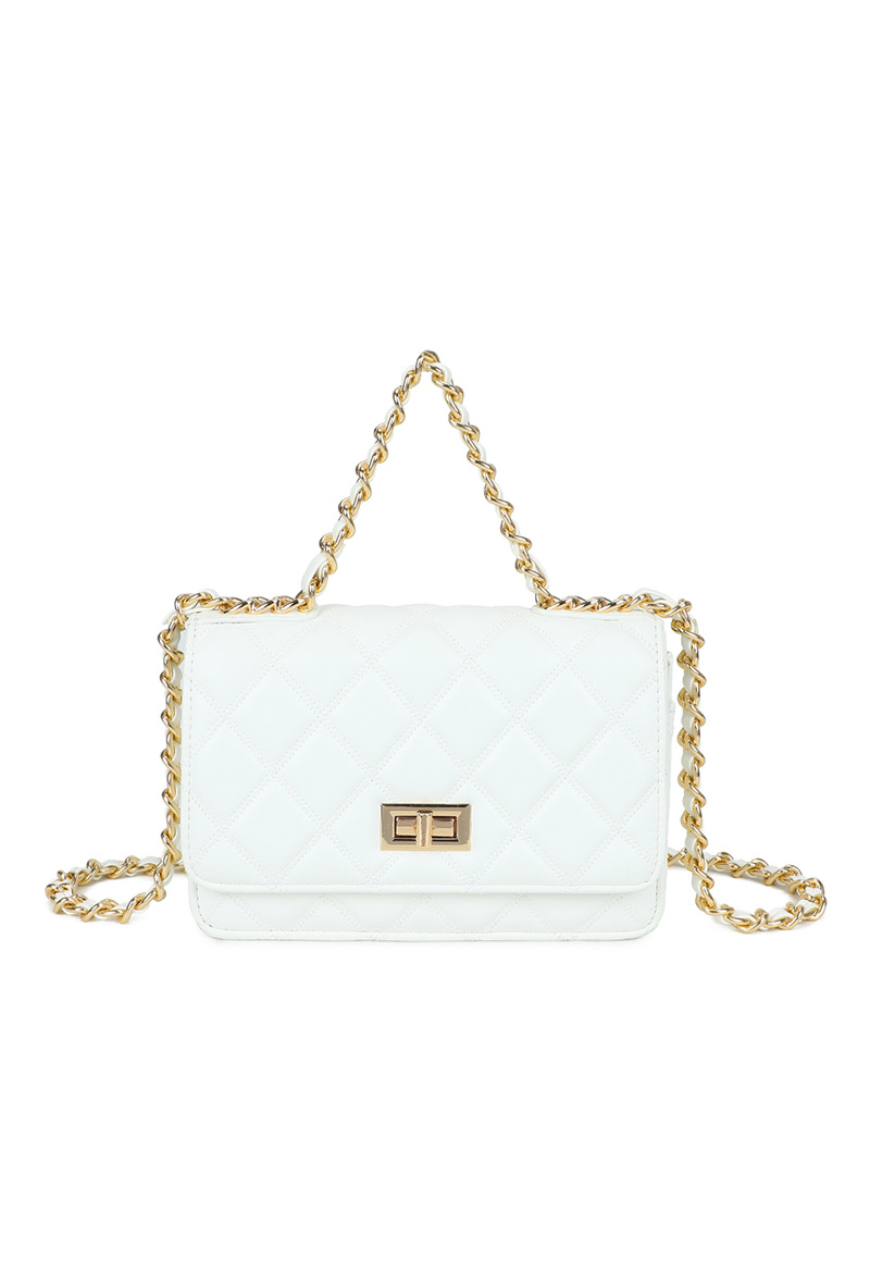 Wholesaler Gallantry Paris - Quilted shoulder bag with chain strap Gallantry