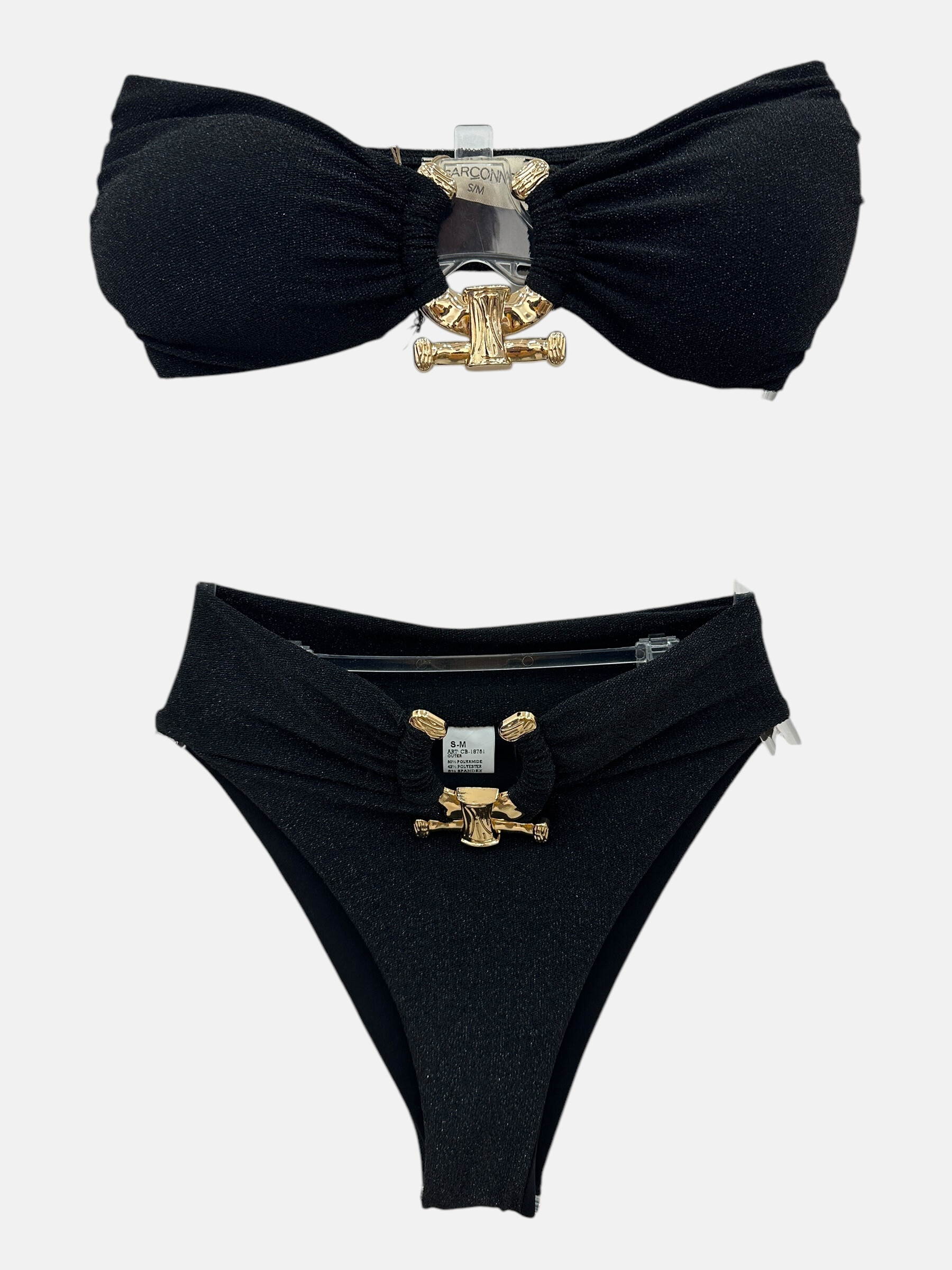 Grossiste Garçonne Swimwear - Bikini paillette