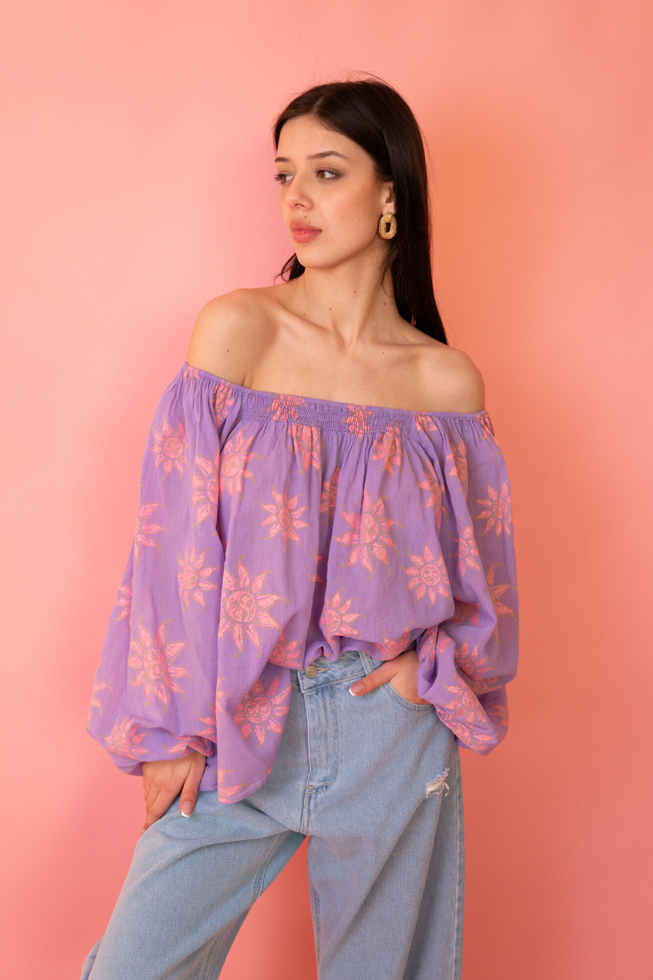 Wholesaler Garçonne - Long sleeve blouse