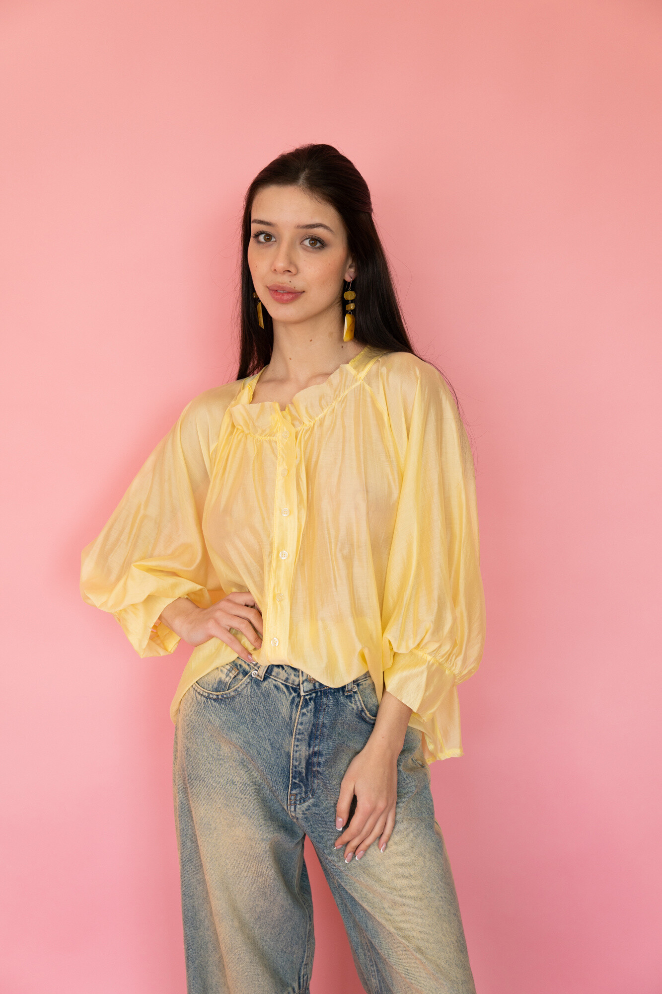 Grossista Garçonne - Blusa fluida
