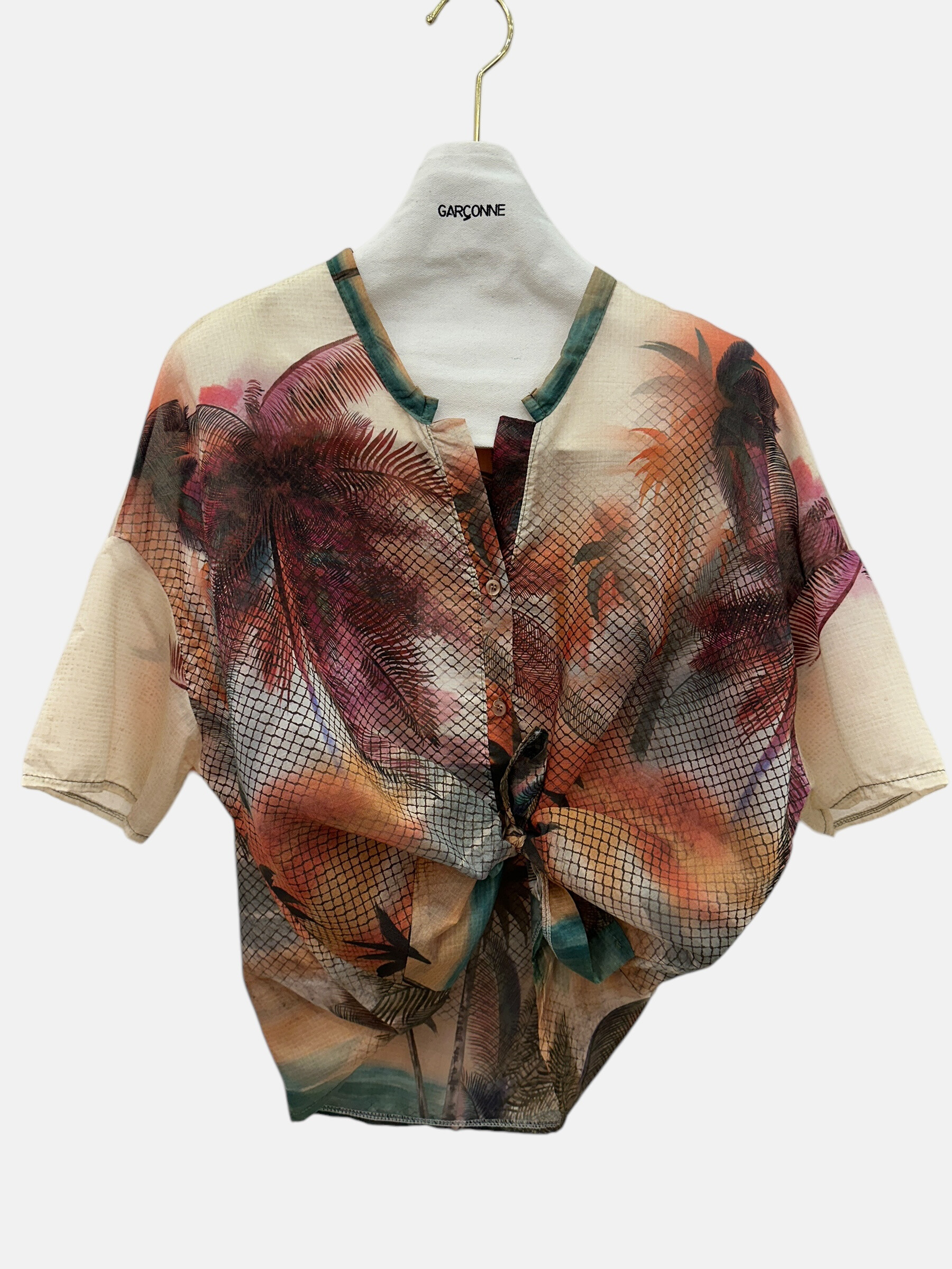 Grossista Garçonne - Blusa nodo