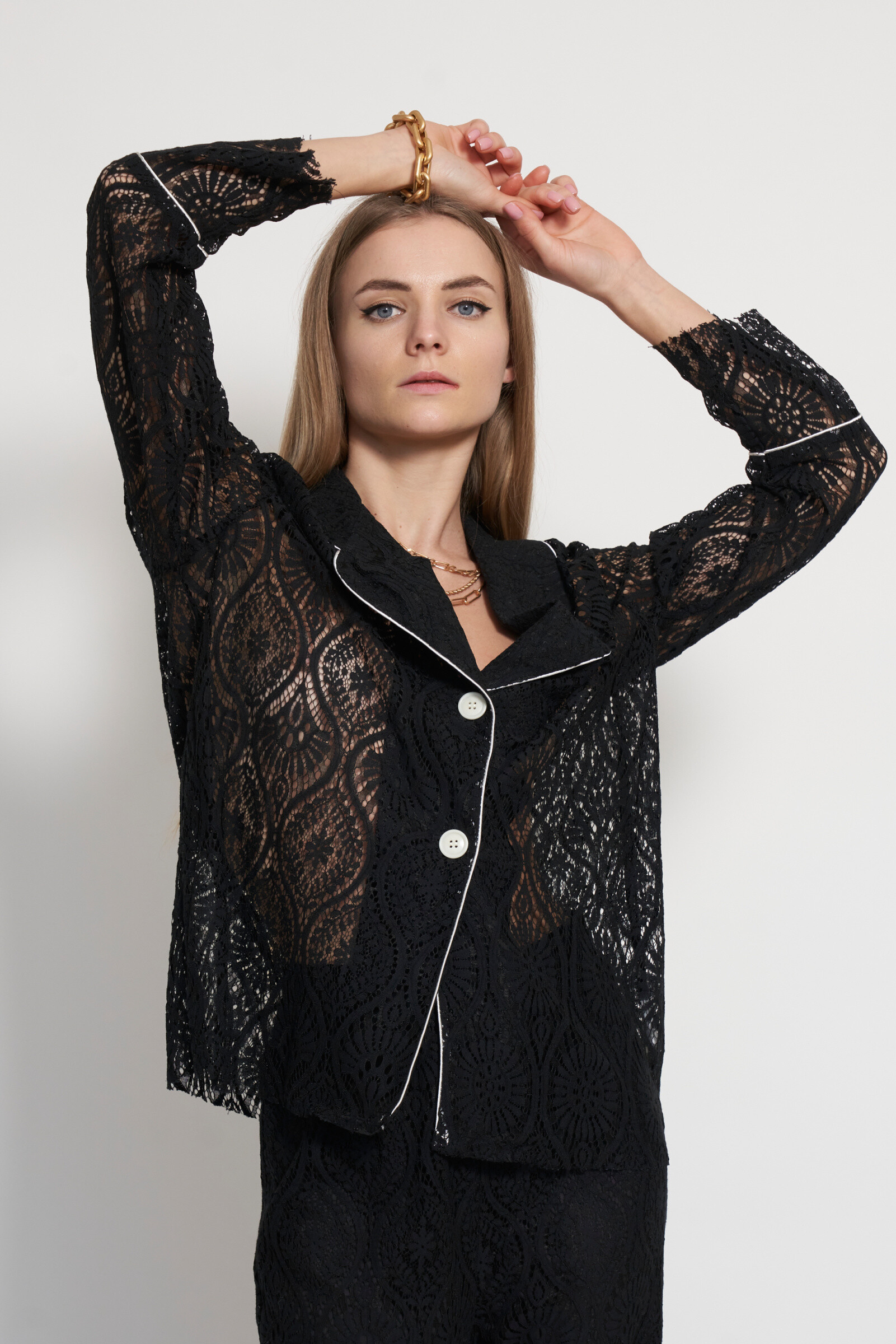 Wholesaler Garçonne - Lace shirt