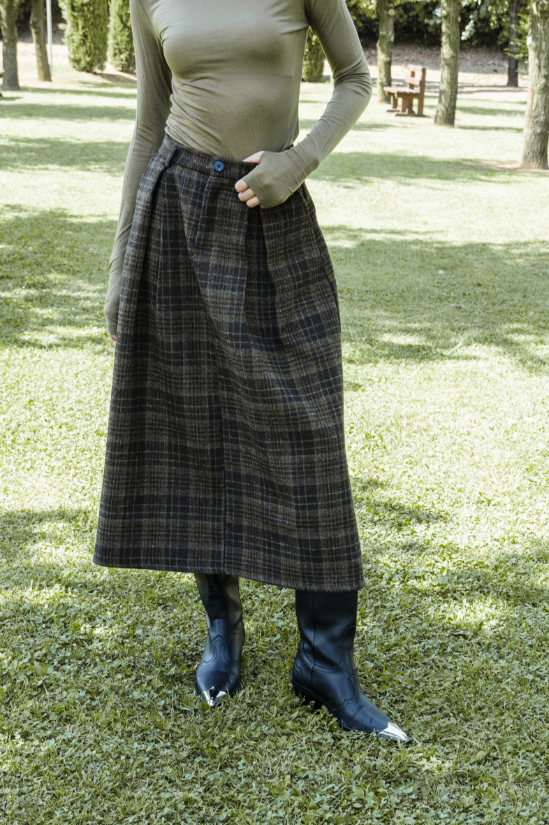 Wholesaler Garçonne - Tweed skirt