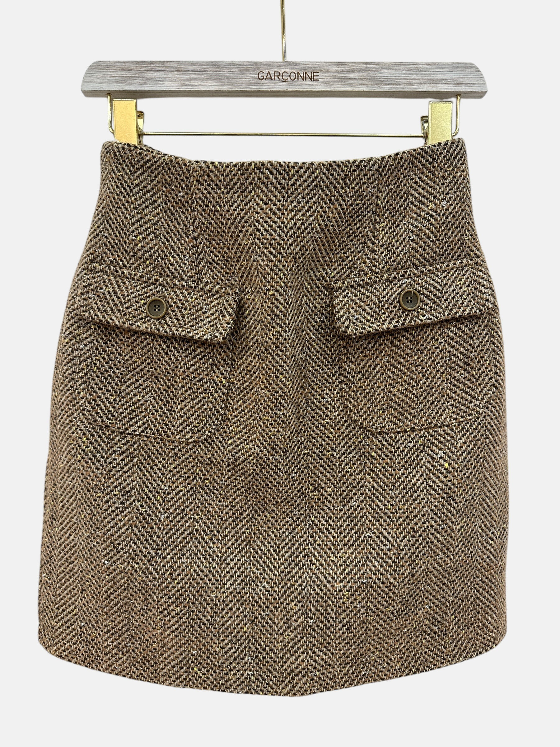 Wholesaler Garçonne - Tweed skirt