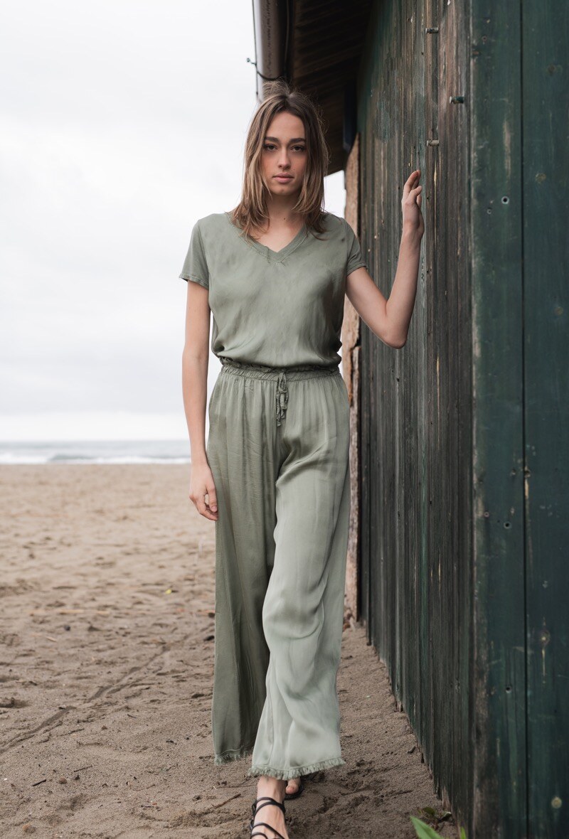 Wholesaler Garçonne - Silky pants