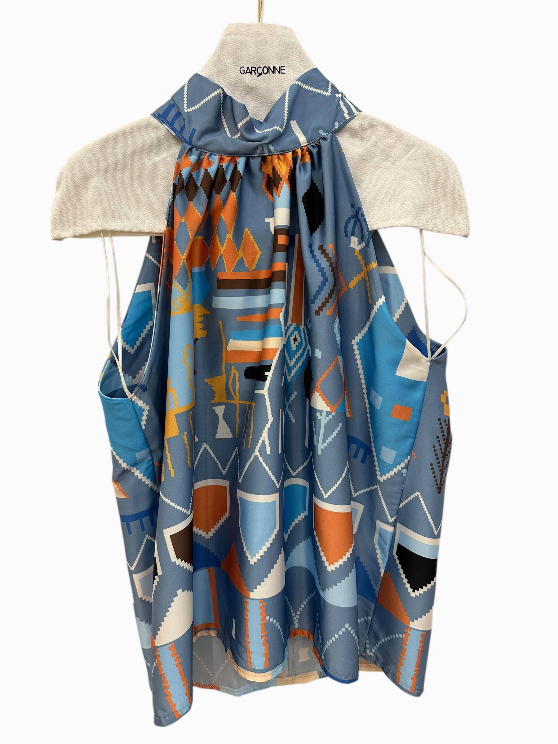 Wholesaler Garçonne - Top sarin with pattern