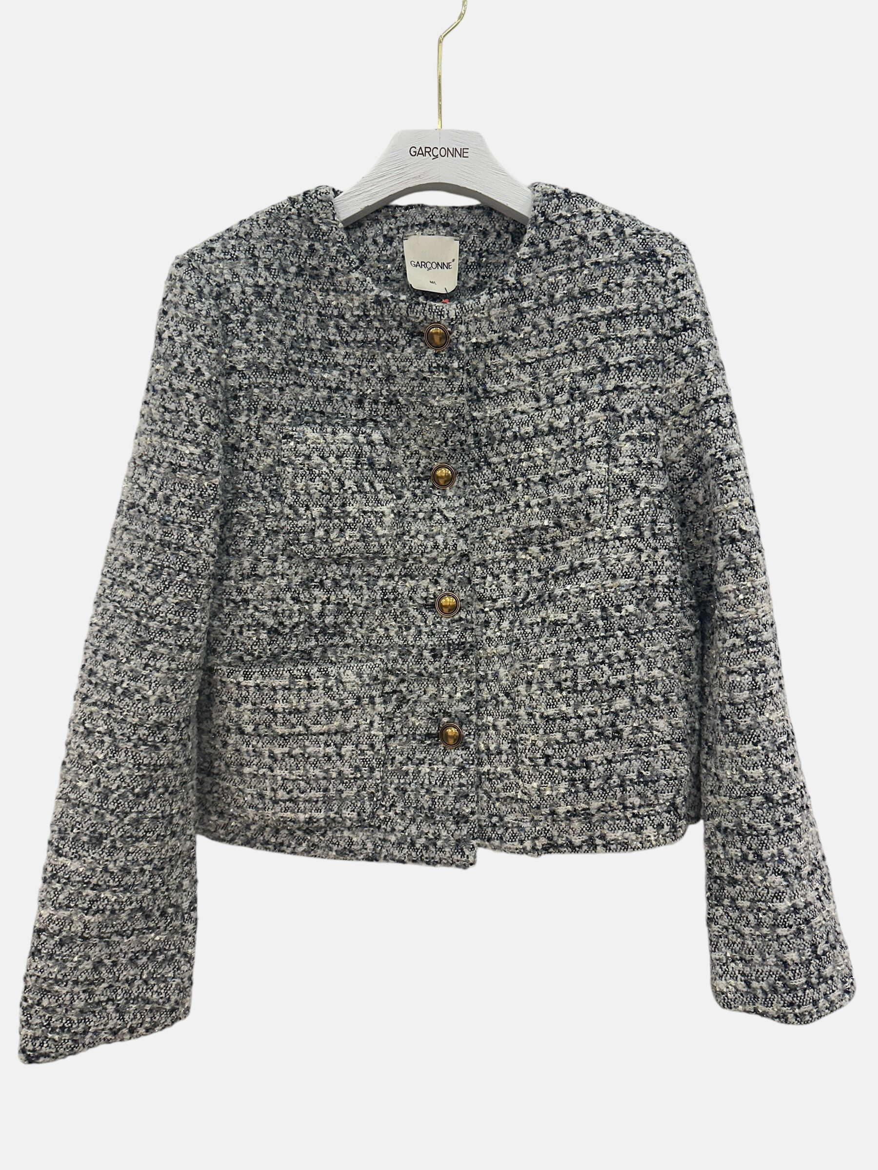 Wholesaler Garçonne - Tweed jacket