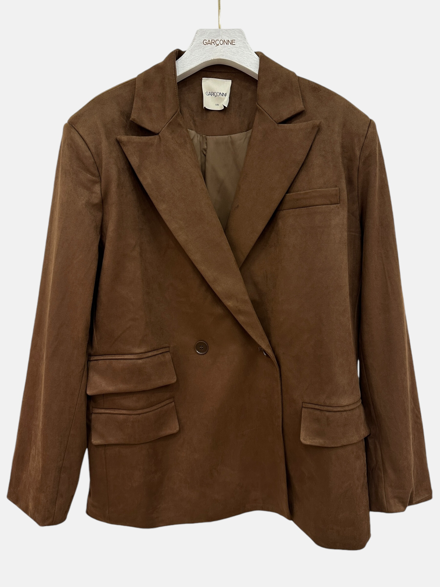 Wholesaler Garçonne - Suede jacket