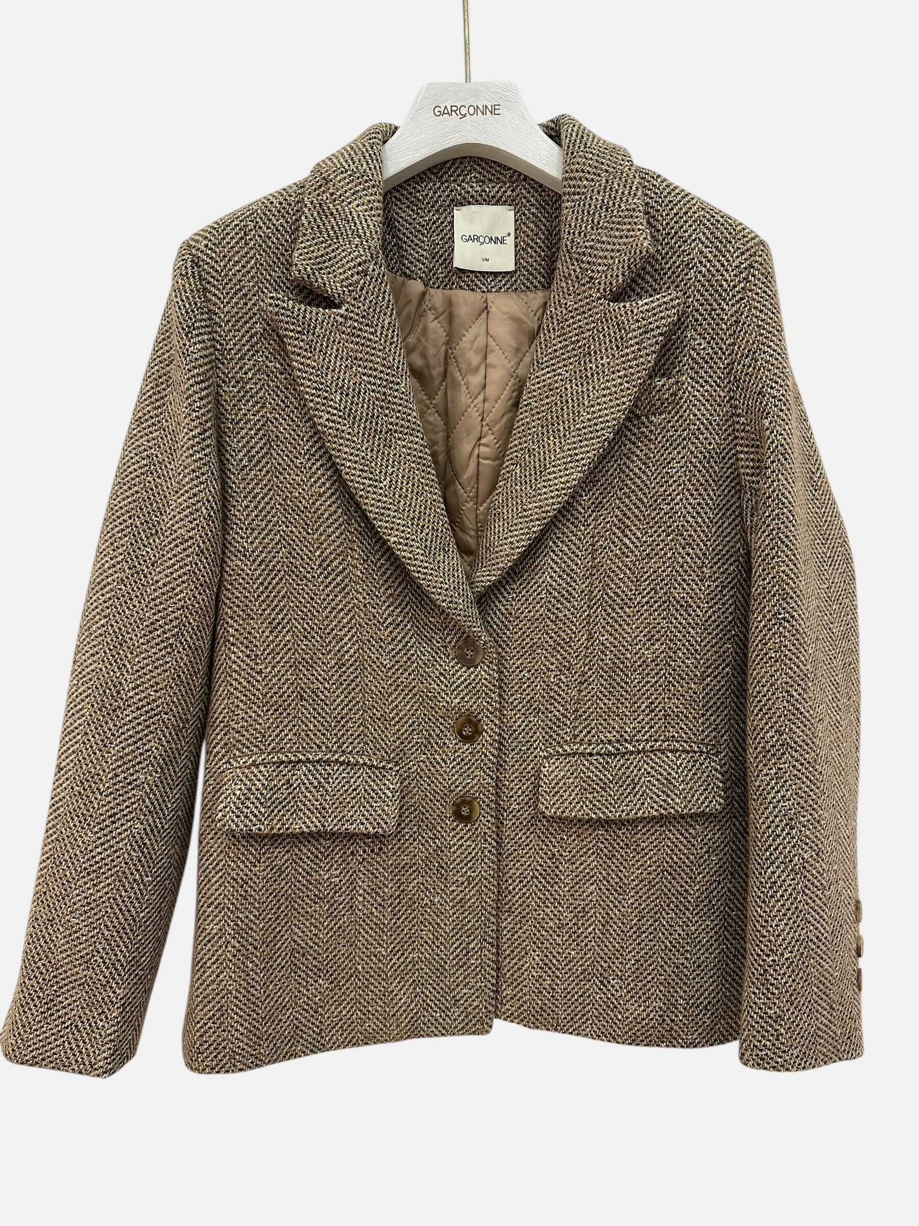 Wholesaler Garçonne - Tweed jacket