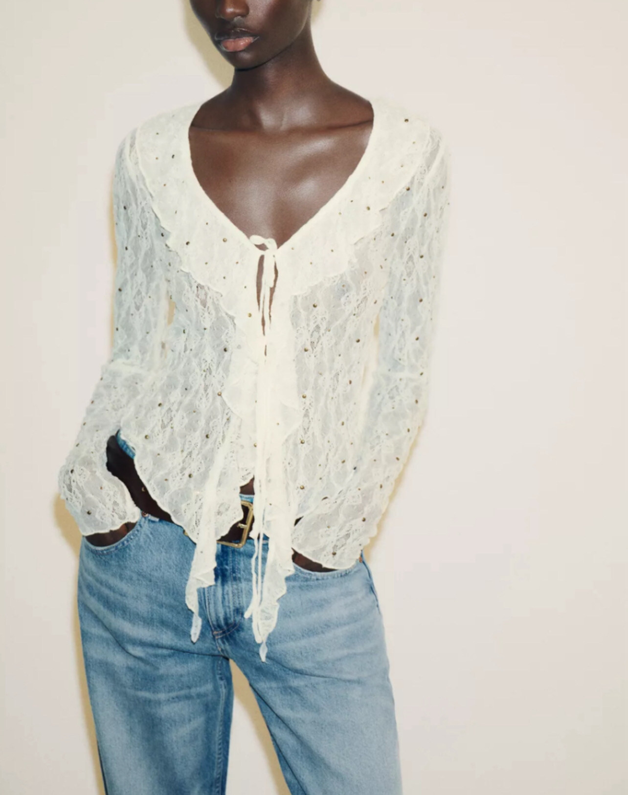 Mayorista Golden Days - G&D - Blusa de encaje
