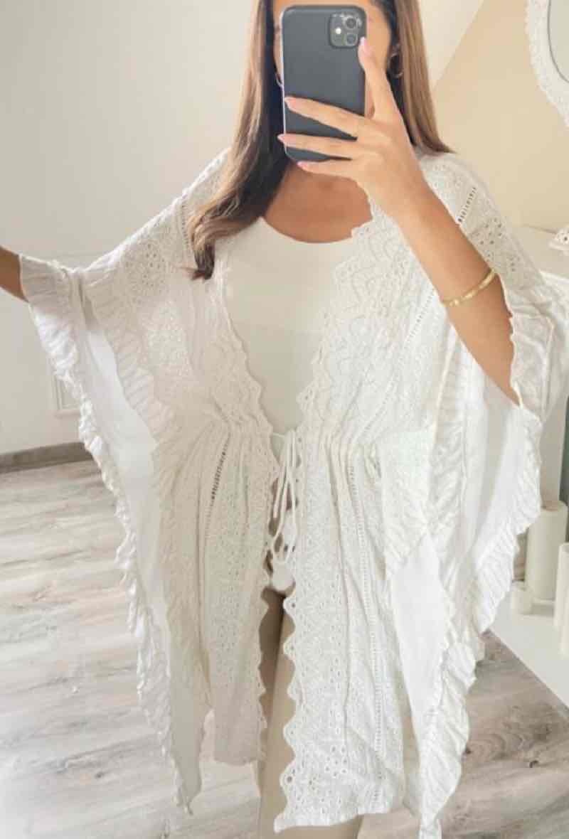 Grossiste GD Golden Days - Gilet en dentelle délicate et élégante