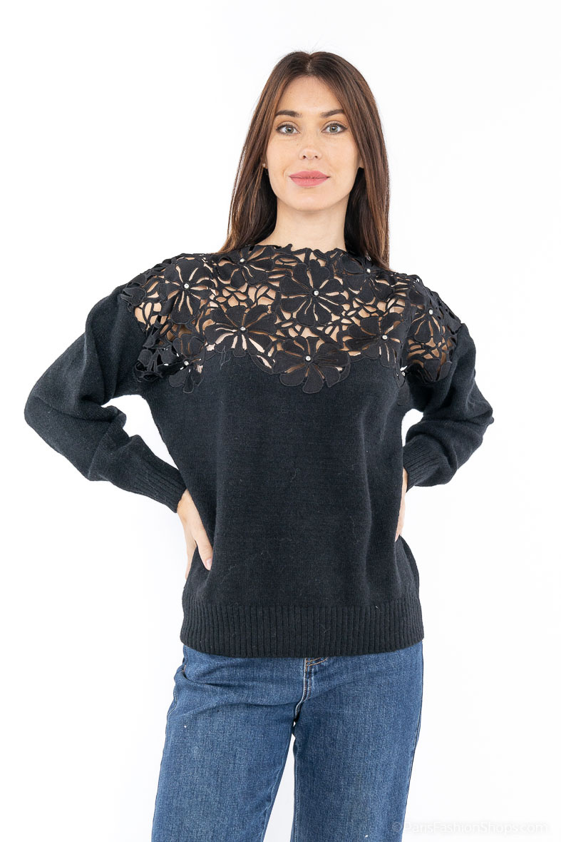 Großhändler GD Golden Days - SPITZENPULLOVER