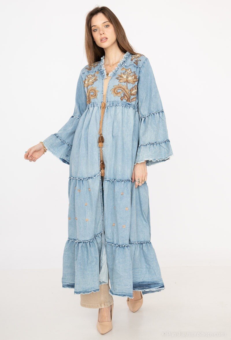 Wholesaler GD Golden Days - Long denim dress