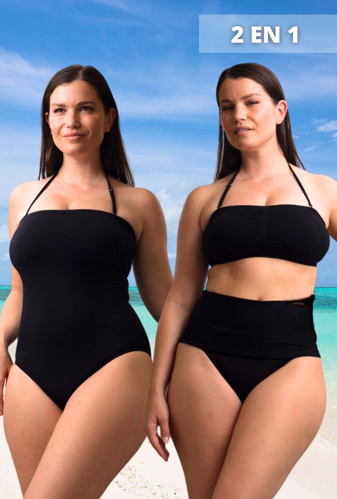 Grossiste Gérard Pasquier - MAILLOT 2EN1 SANS COUTURE MULTIPOSITION DINA