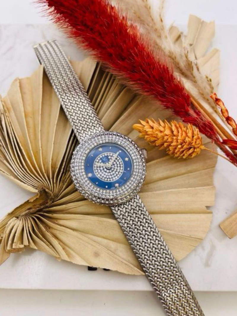 Wholesaler GG Luxe Watches - Women's Milanese Bracelet Watch GGLuxe 1753 Silver
