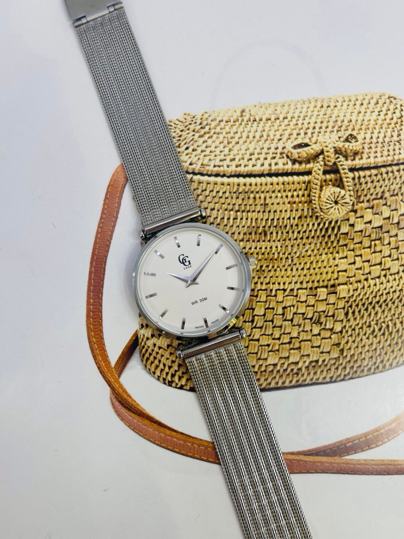 Wholesaler GG Luxe Watches - Women's Milanese Bracelet Watch GGLuxe 2559 Silver