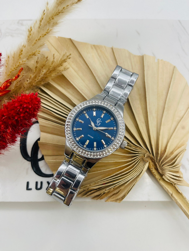 Wholesaler GG Luxe Watches - GG Luxe Women's Watch 1258 SILVER