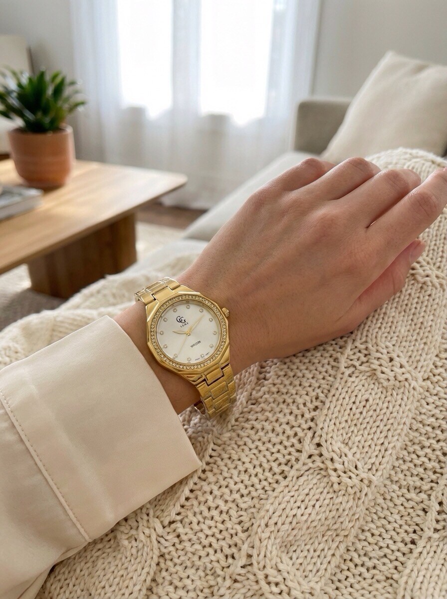 Grossiste GG Luxe Watches - Montre Femme GG Luxe 2764 OR