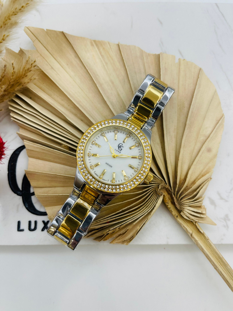 Wholesaler GG Luxe Watches - GG Luxe Women's Watch 1258 BICOLOR