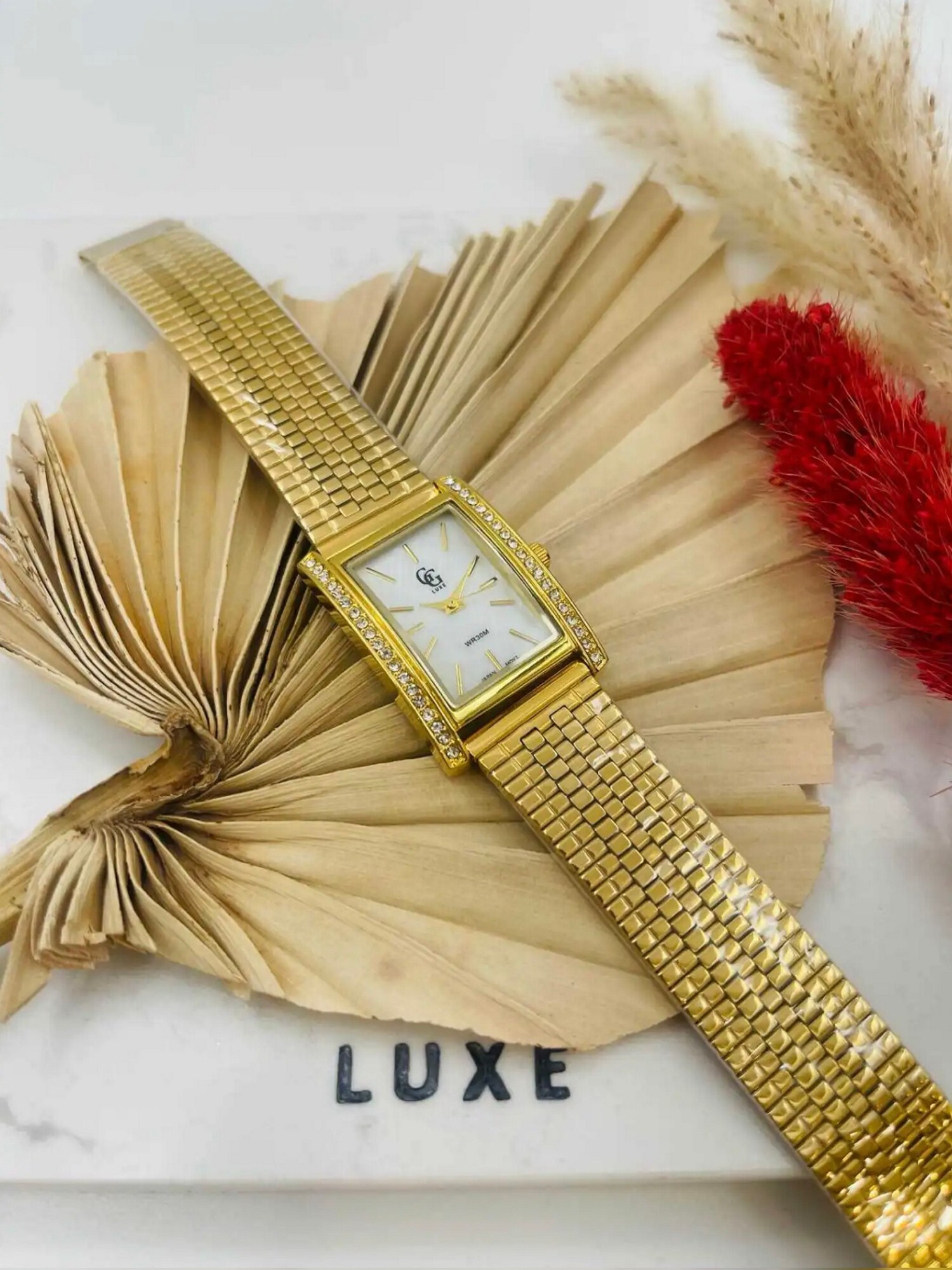 Grossista GG Luxe Watches - Luxe GG Women's Watch con braccialetto milanese 1821