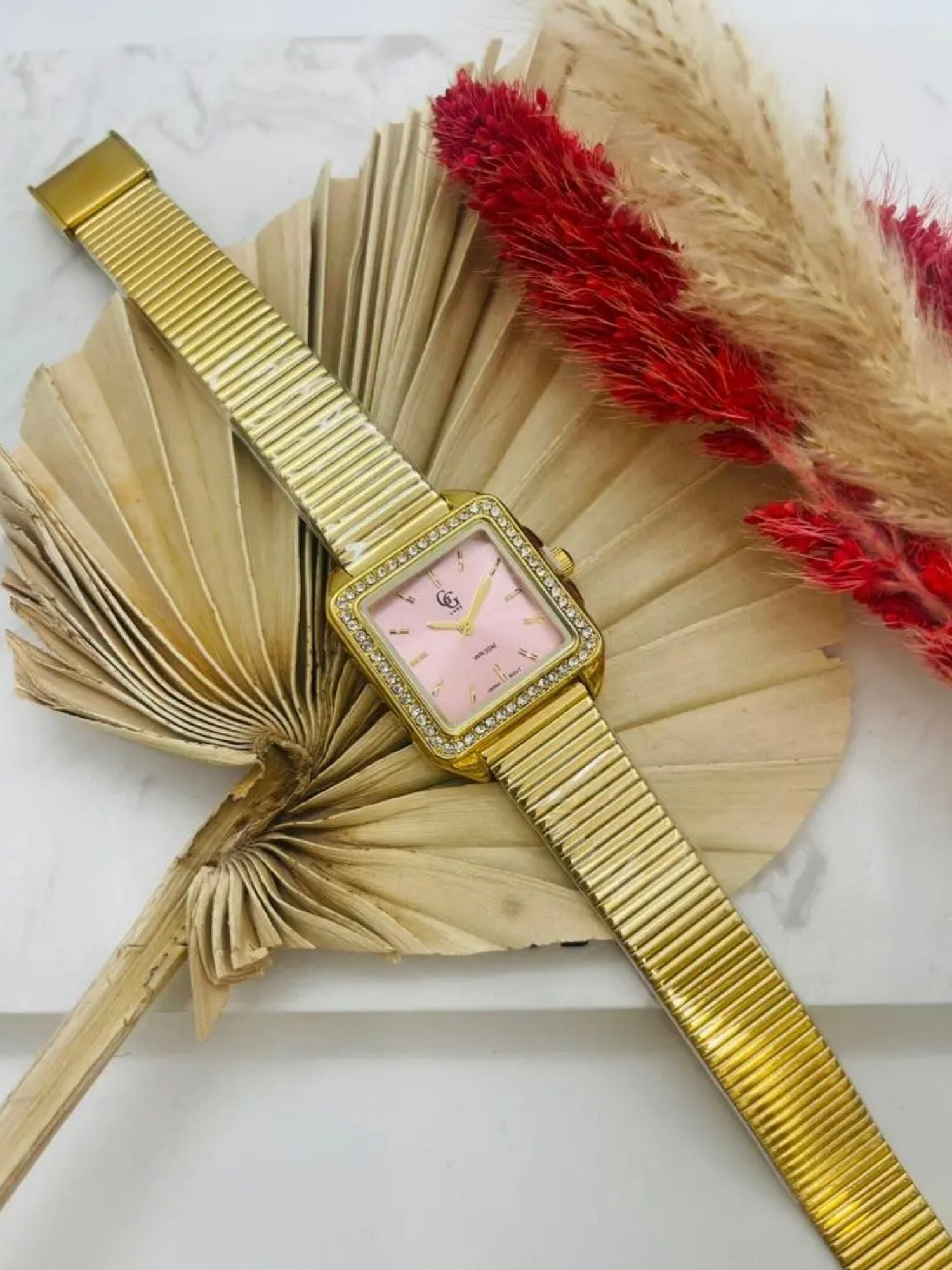 Grossista GG Luxe Watches - Luxury GG Women's Watch con braccialetto milanese 1754