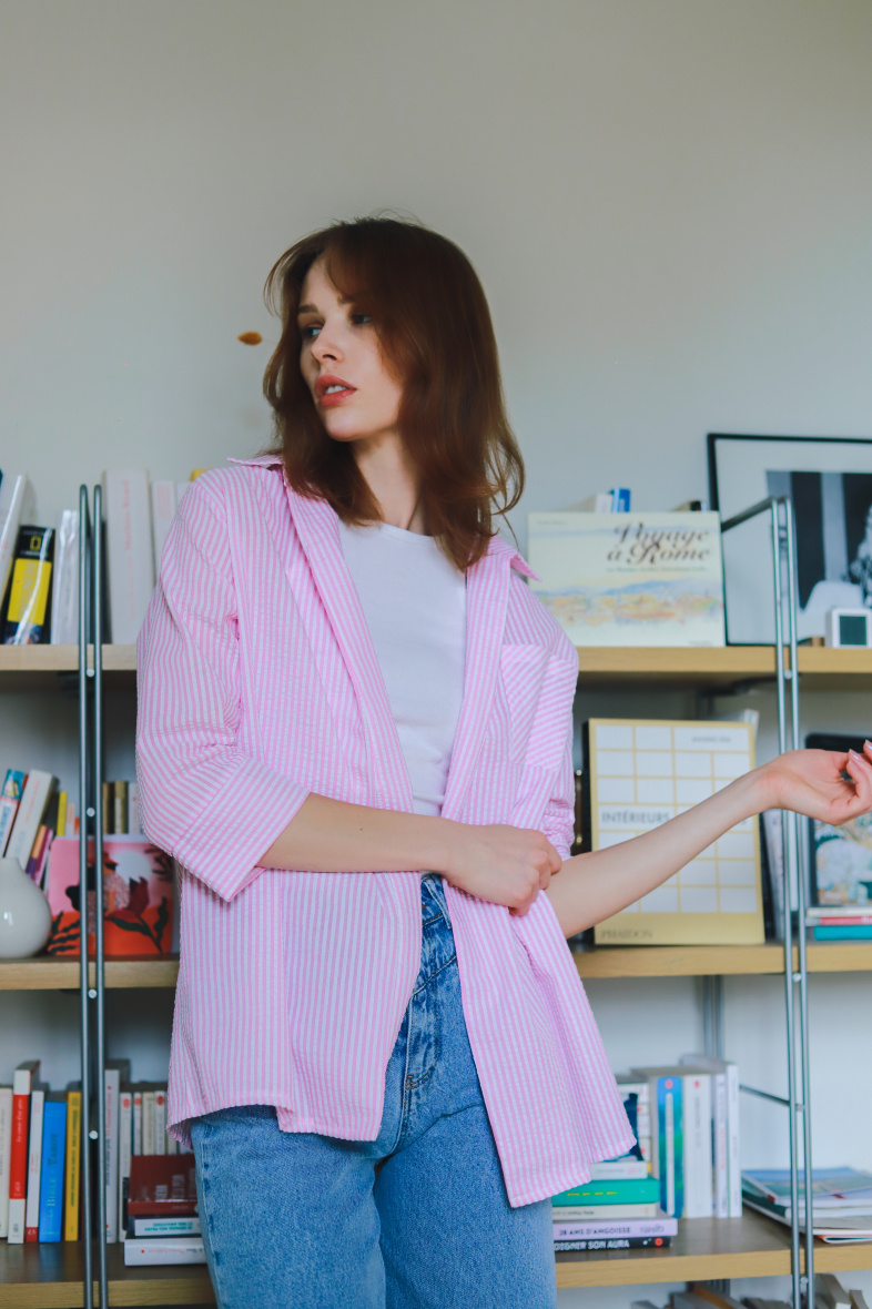 Wholesaler GG LUXE - Striped shirt