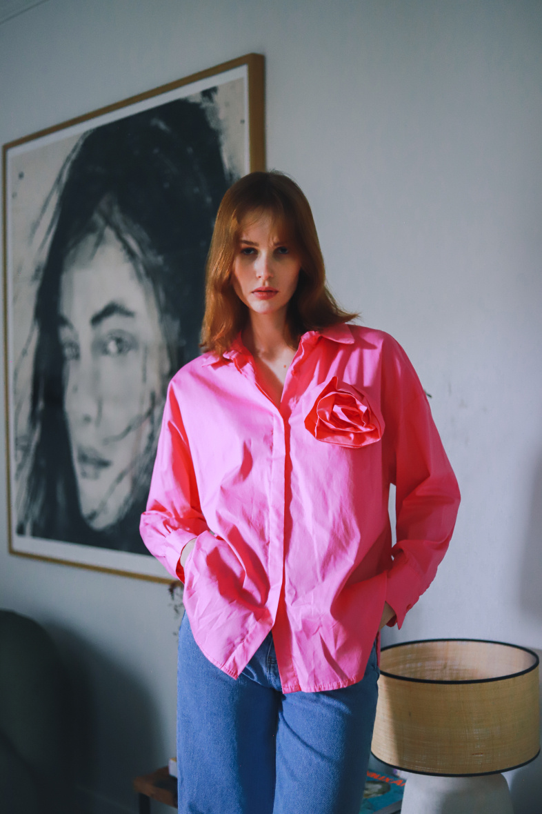 Wholesaler GG LUXE - Flower shirt