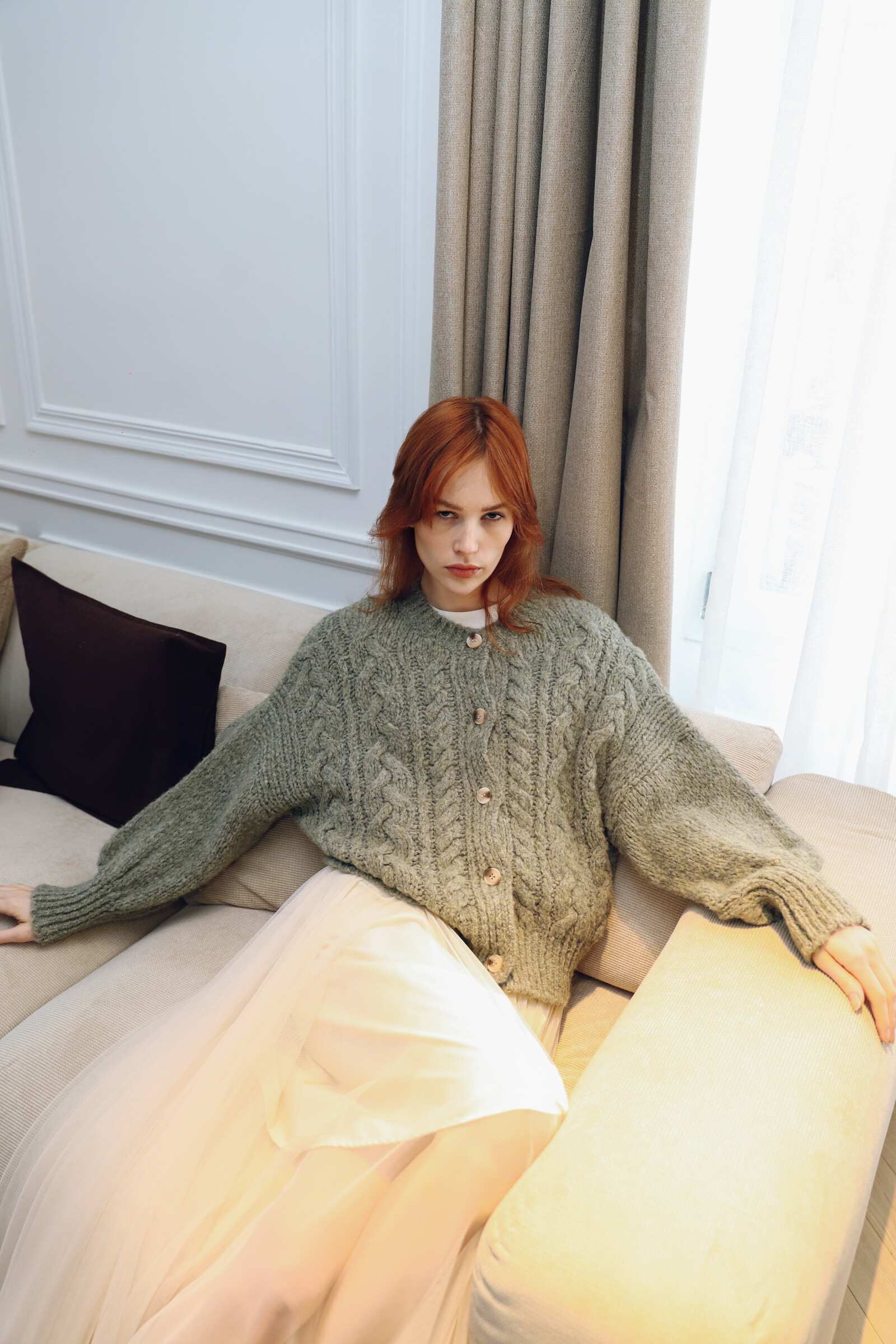 Wholesaler GG LUXE - Knitted cardigan