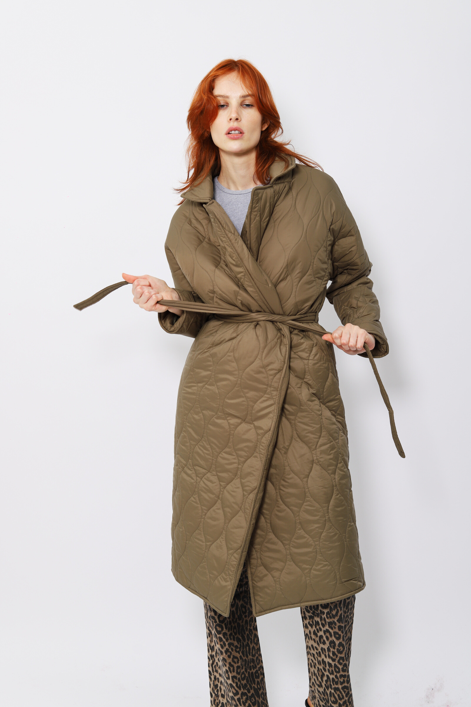 Wholesaler GG LUXE - Quilted trench coat