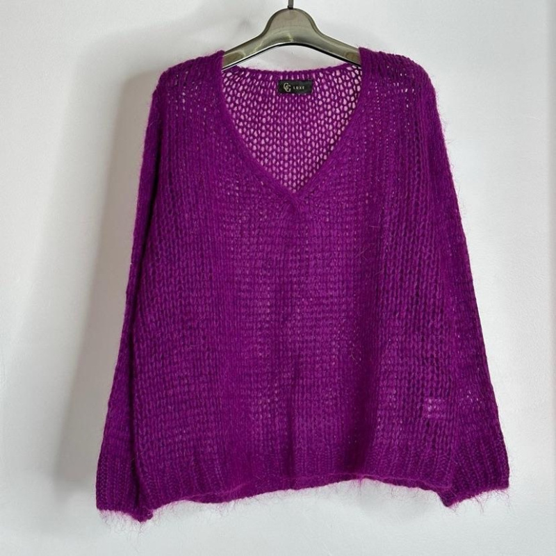 Wholesaler GG LUXE - Mohair sweater