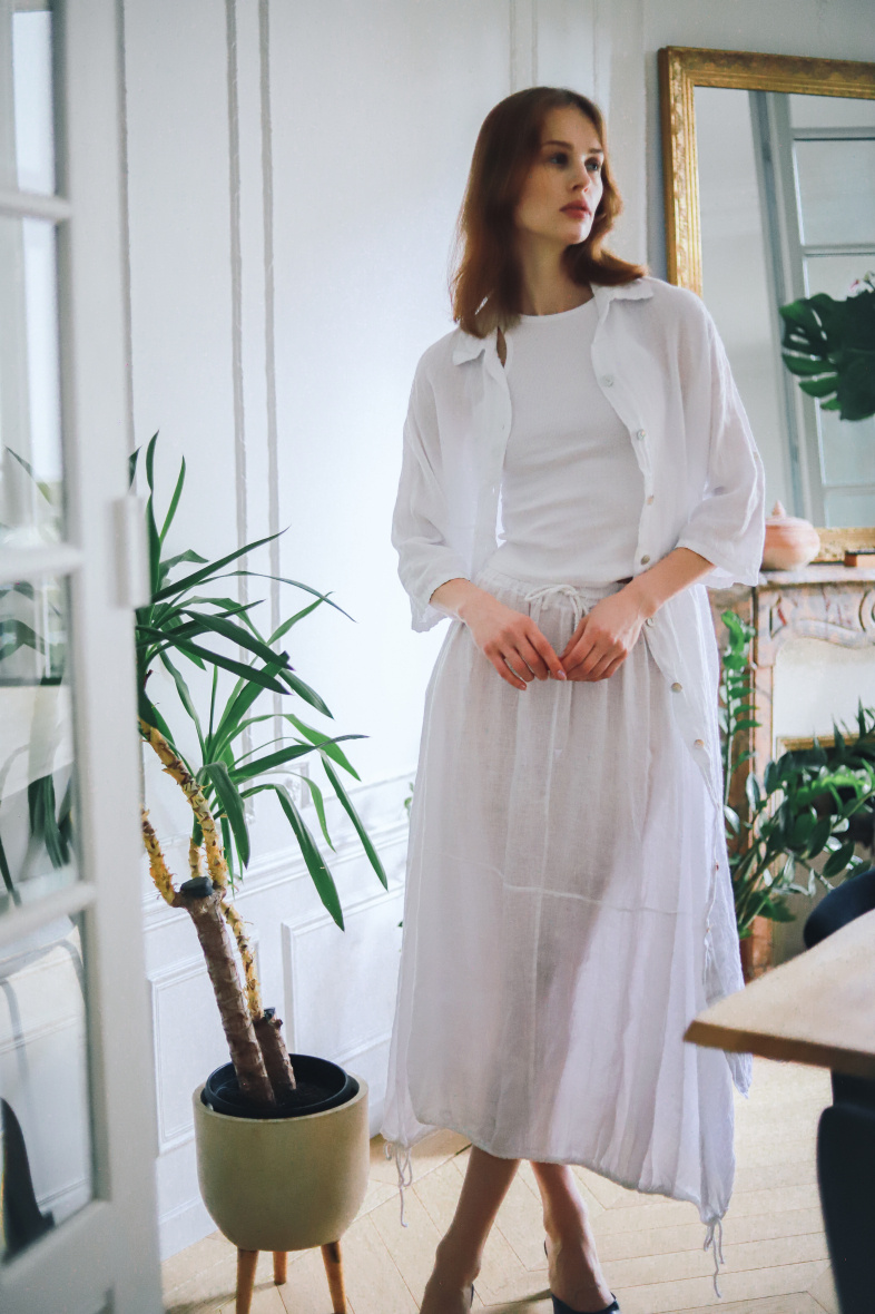 Wholesaler GG LUXE - Midi shirt dress
