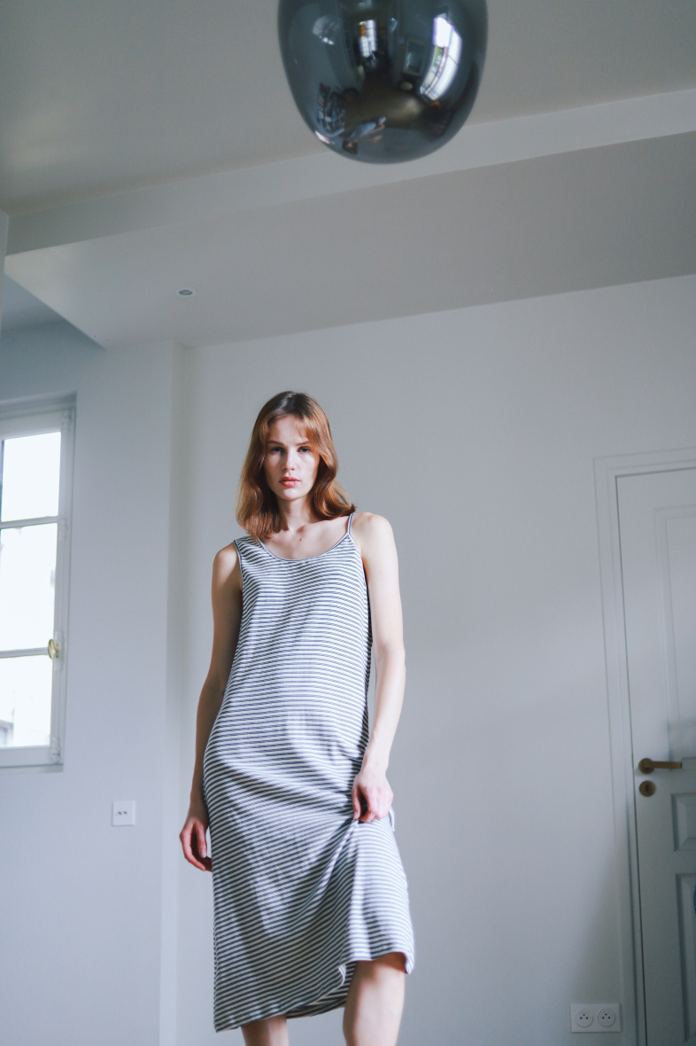 Wholesaler GG LUXE - Striped dresses
