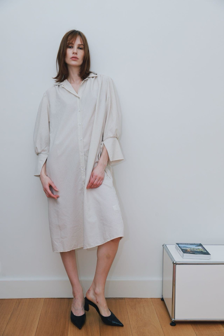 Wholesaler GG LUXE - Midi shirt dress