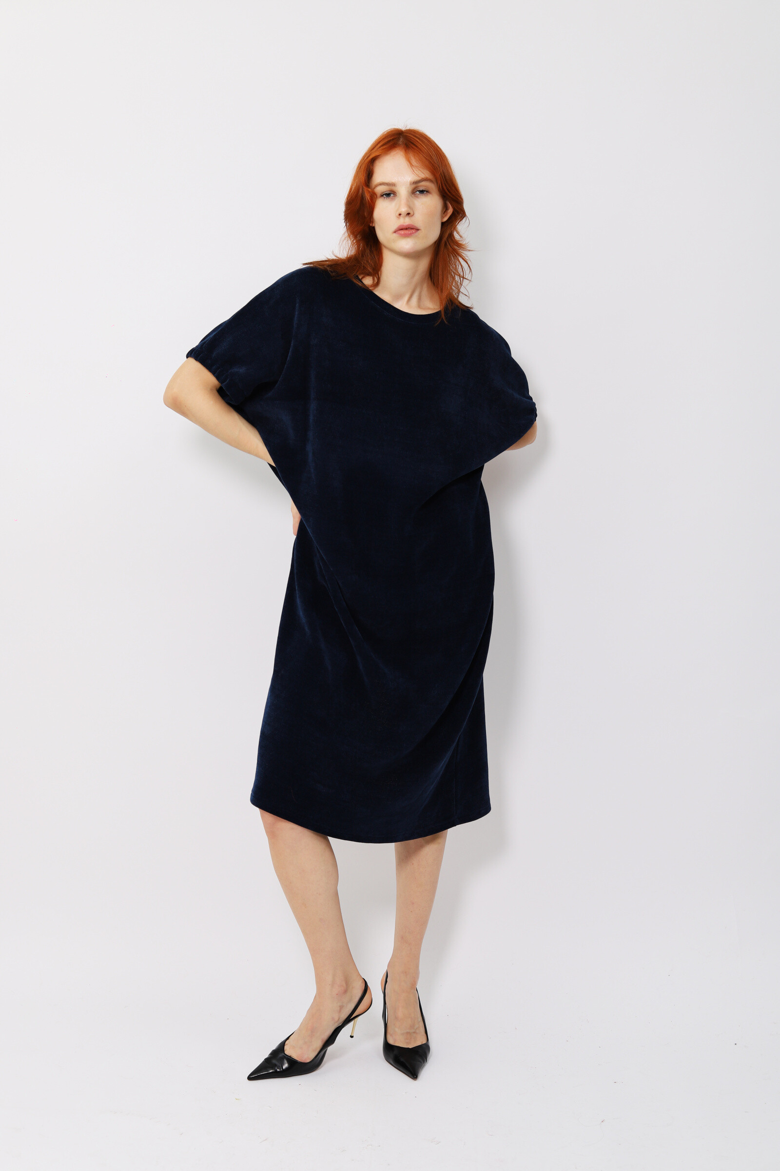 Wholesaler GG LUXE - Ribbed midi dress