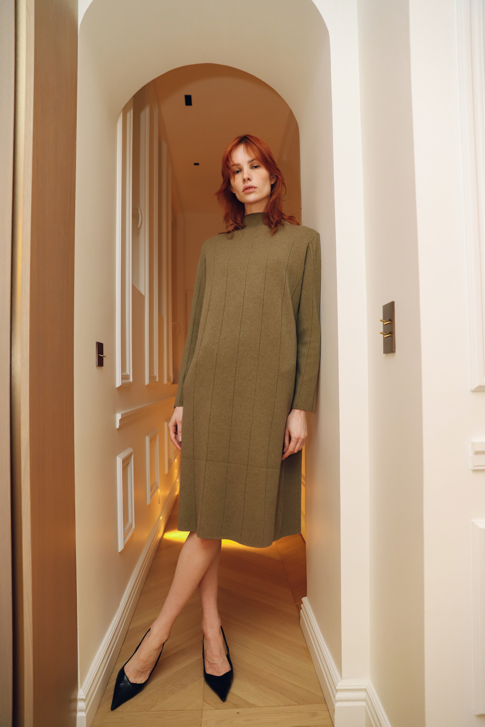 Wholesaler GG LUXE - Midi knit dress