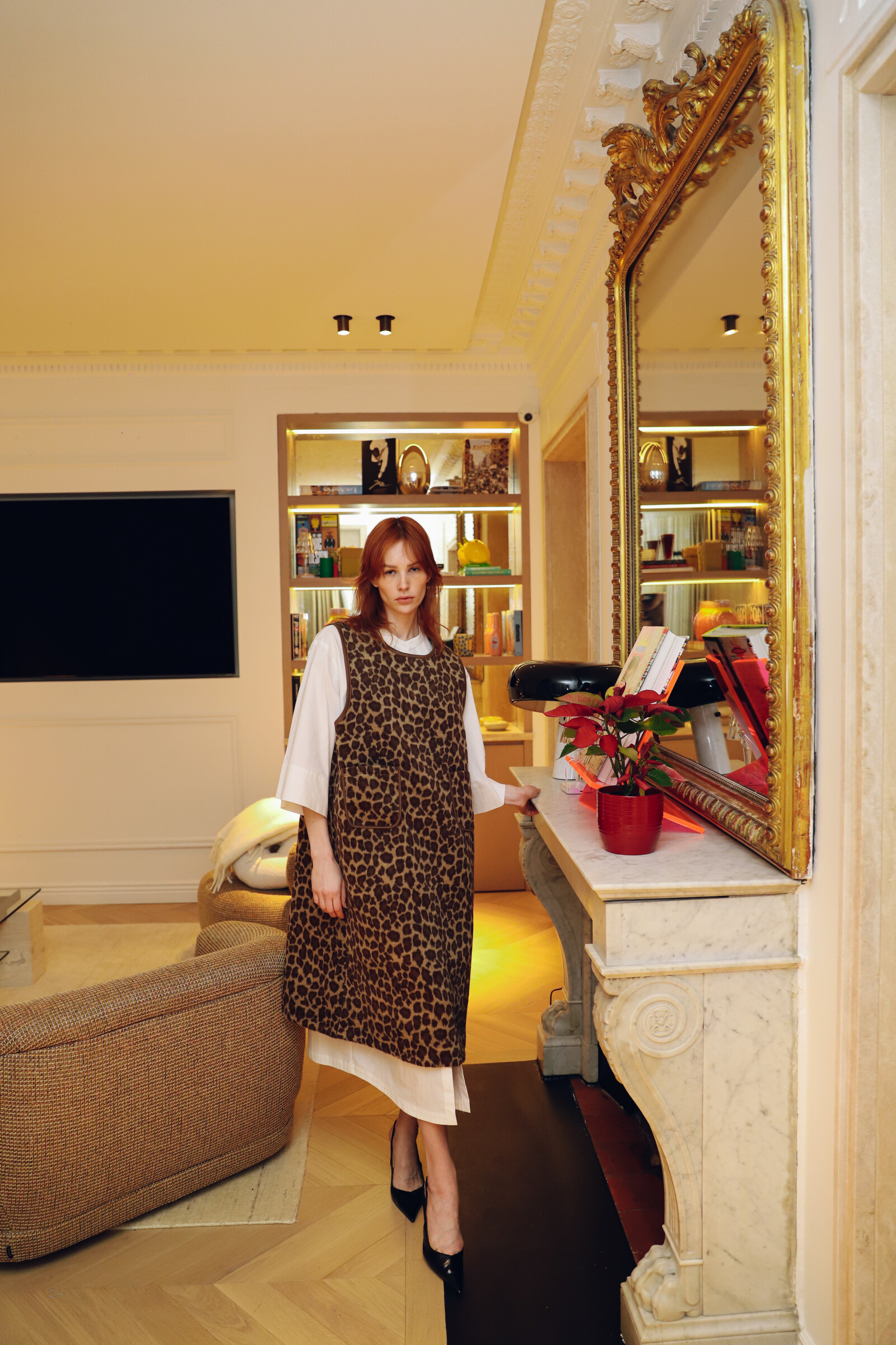 Wholesaler GG LUXE - Wide patterned dress