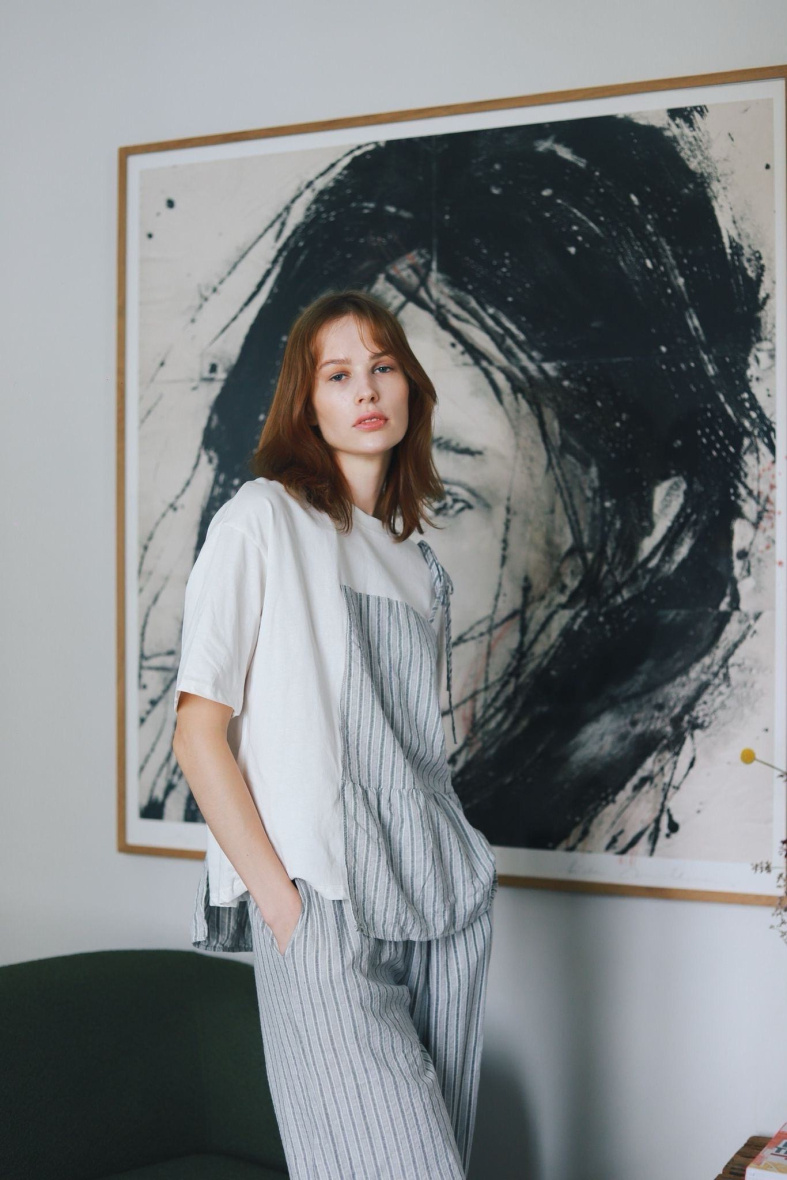 Wholesaler GG LUXE - Asymmetrical t-shirt