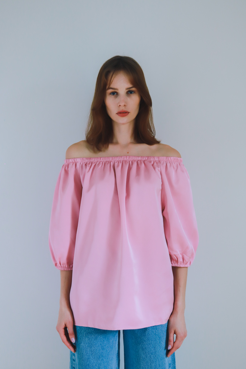 Wholesaler GG LUXE - Satin bare top