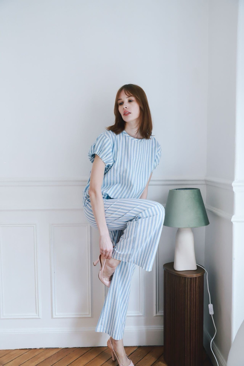 Wholesaler GG LUXE - Striped top