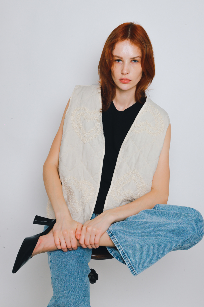 Wholesaler GG LUXE - Sleeveless jacket
