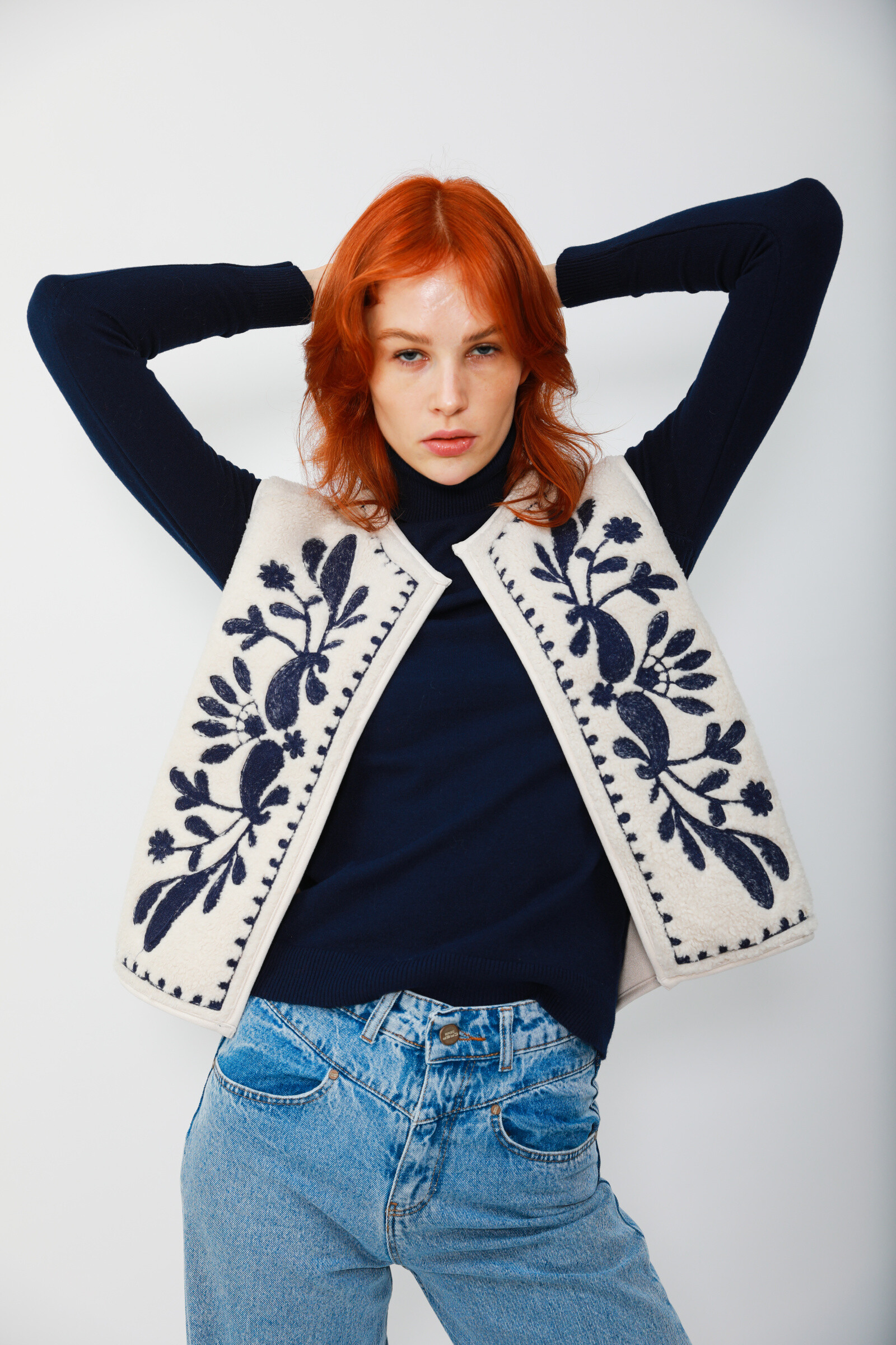 Wholesaler GG LUXE - Sleeveless jacket
