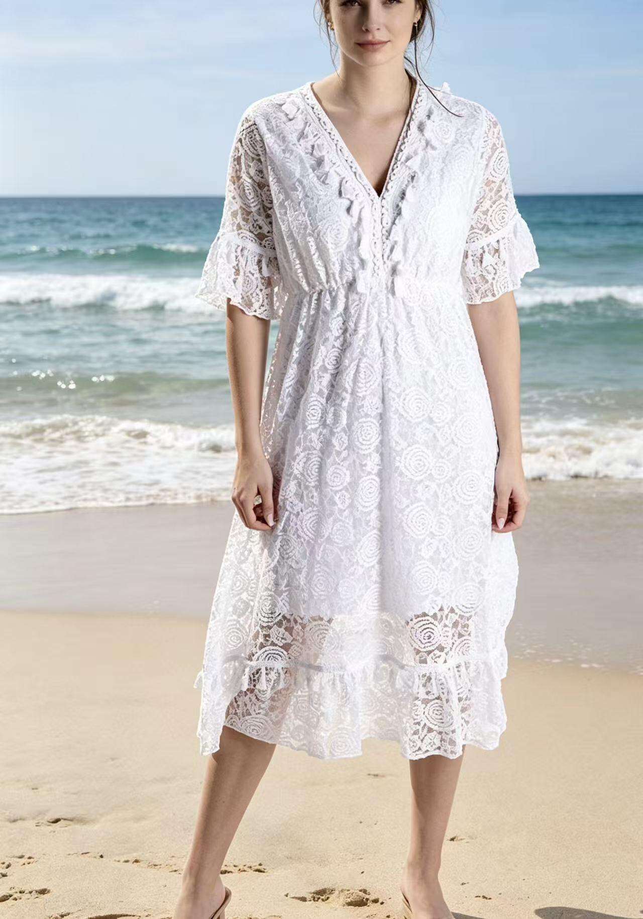 Wholesaler GHT - COTTON DRESS