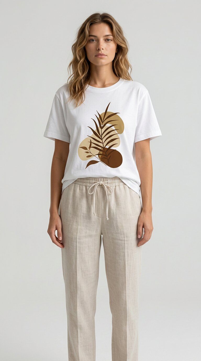 Mayorista GI STUDIO - CAMISETA DE MUJER CON ESTAMPADO FLORAL