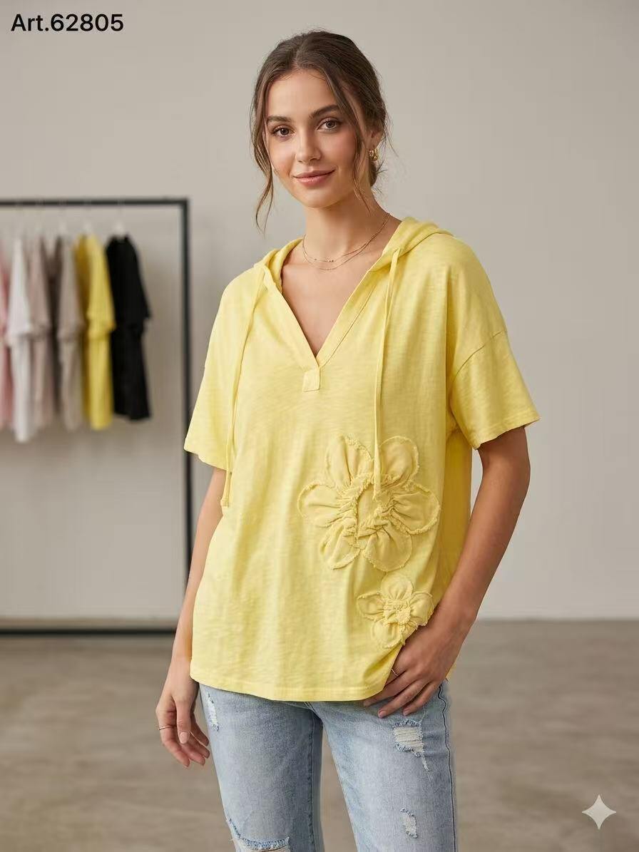Mayorista GI STUDIO - Jersey de mujer con flor bordada