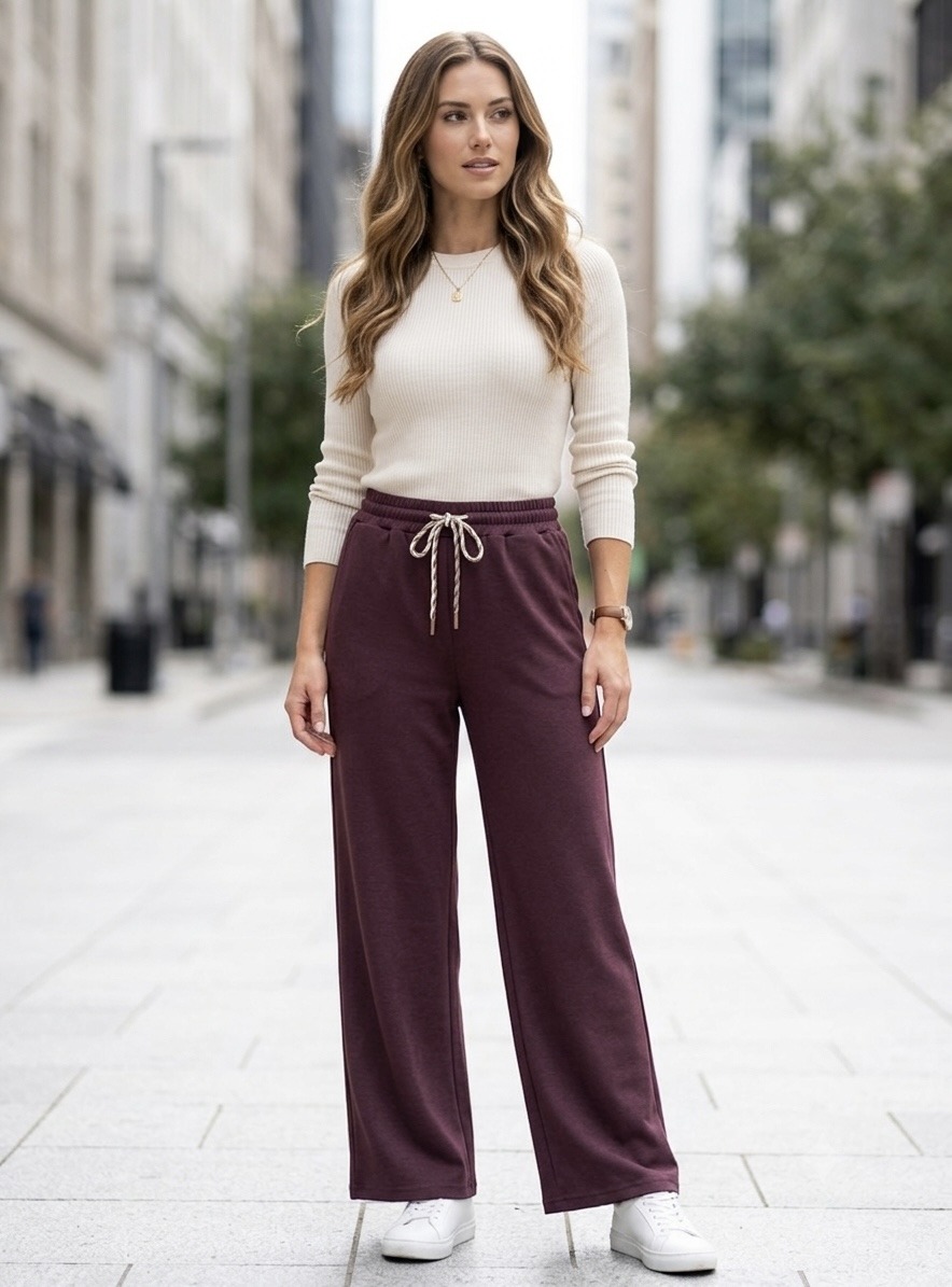 Grossiste Giada - Pantalon à jambes larges