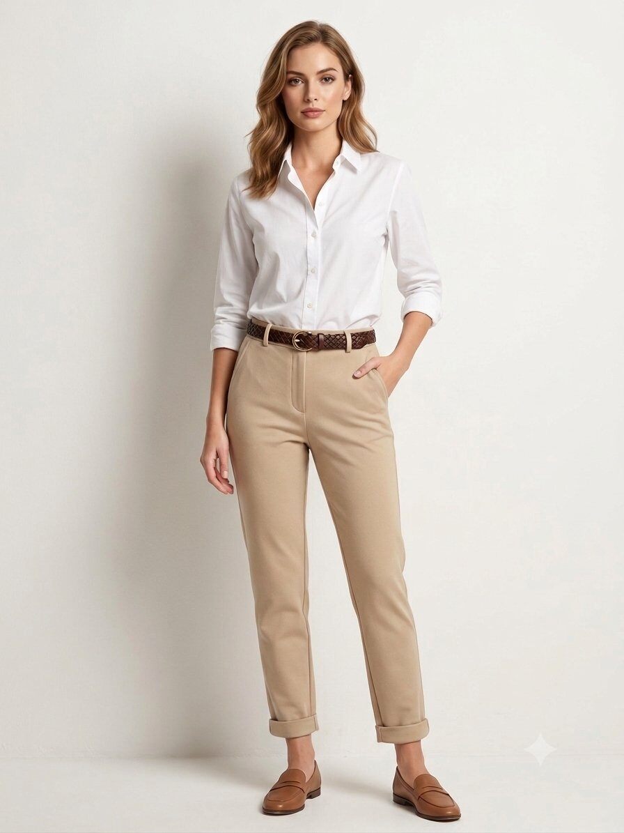 Grossiste Giada - Pantalon avec ceinture