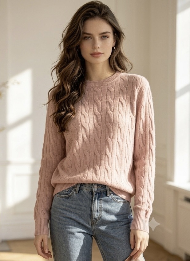 Wholesaler Giada - Long sleeve t-shirt with intricate braid design