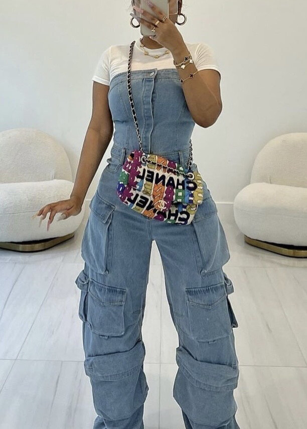 Grossista Soy & Co - Combinazione di jeans procace con tasche