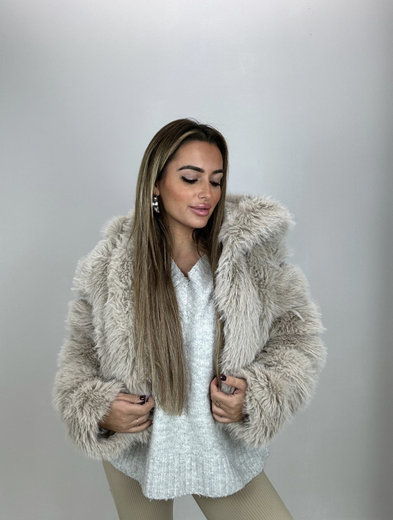 Grossiste Soy & Co - veste fourrure