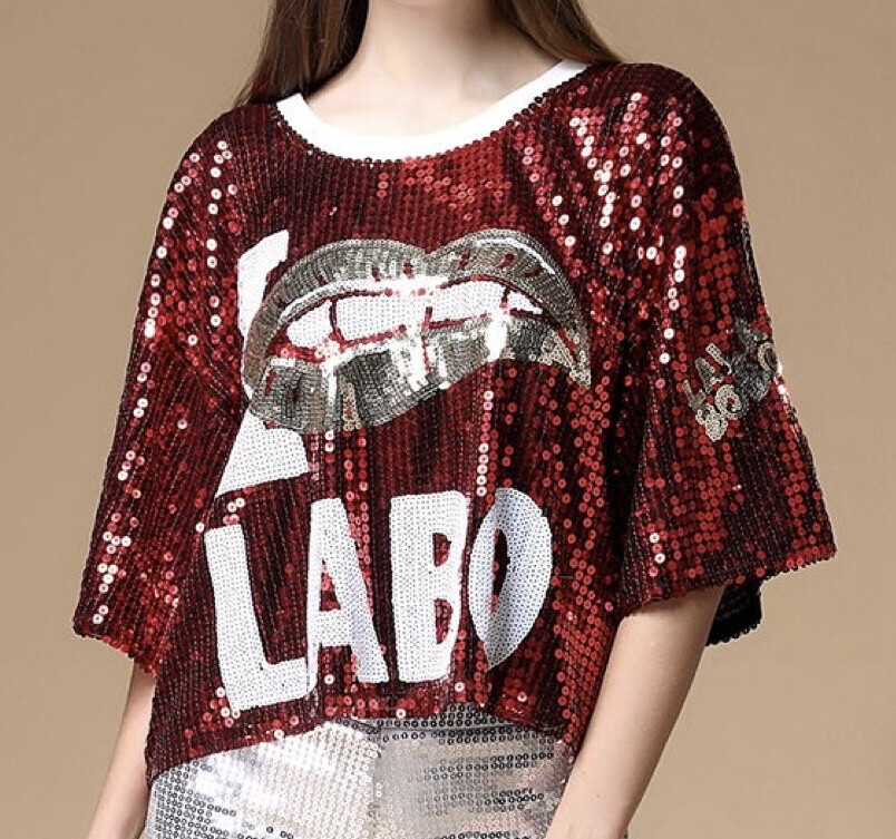 Wholesaler Soy & Co - Sequin t shirt